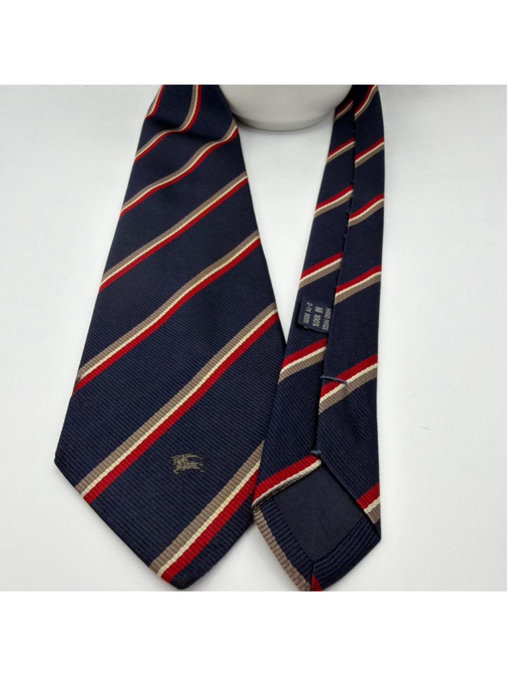Burberry’s Navy Silk Tie